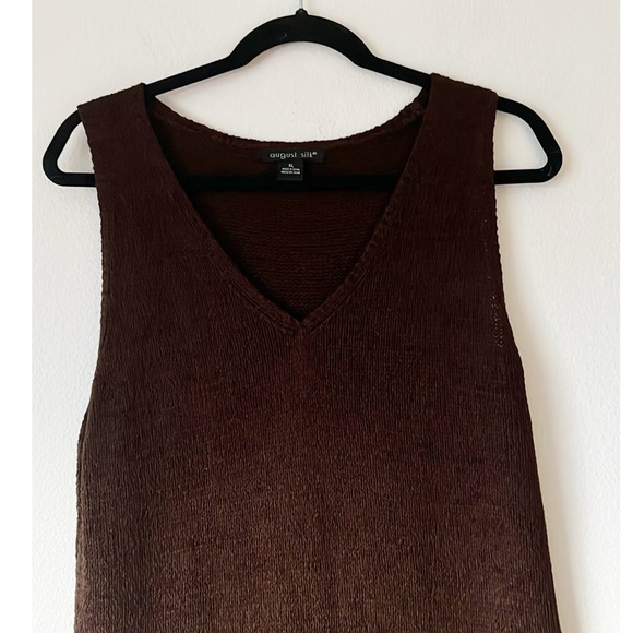 August Silk Sweater Vest - Picture 3 of 10